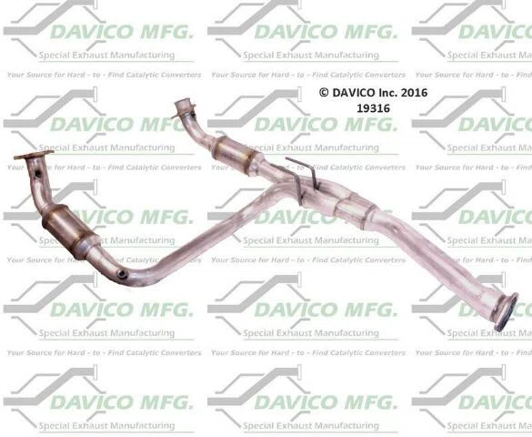 2003-2008 GMC Savana 1500 Catalytic Converter 19316